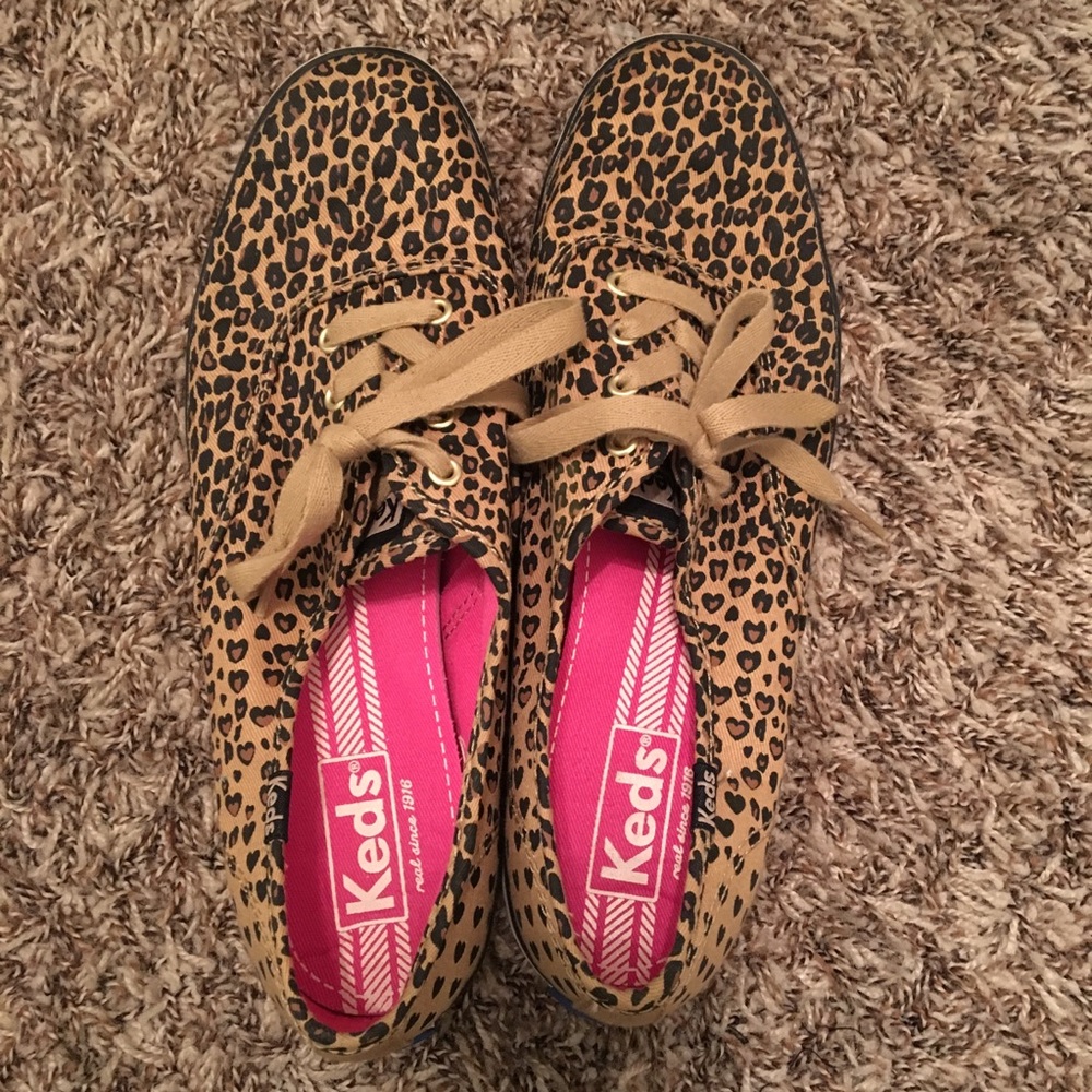 Leopard/Cheetah print Keds / Size 7.5